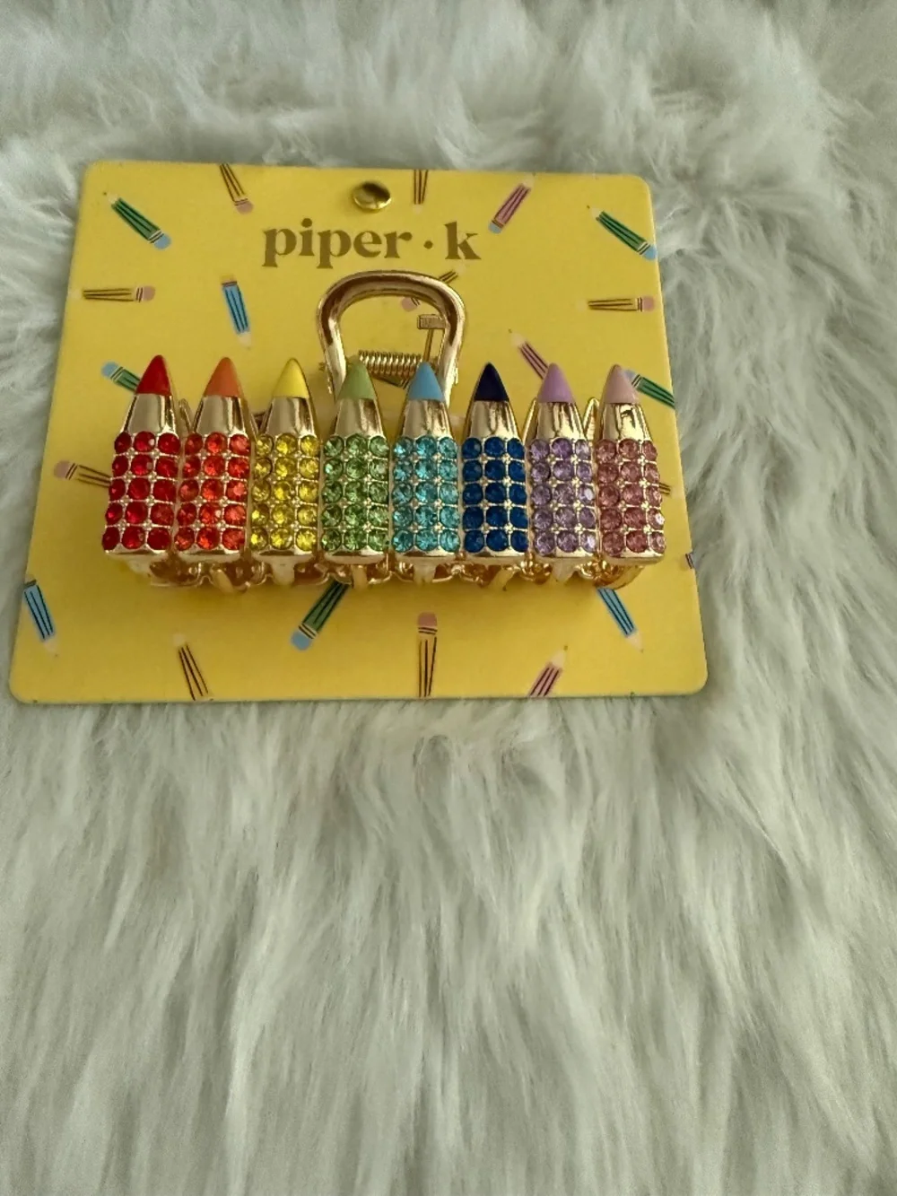 Piper K Crayola Hair Clip, New